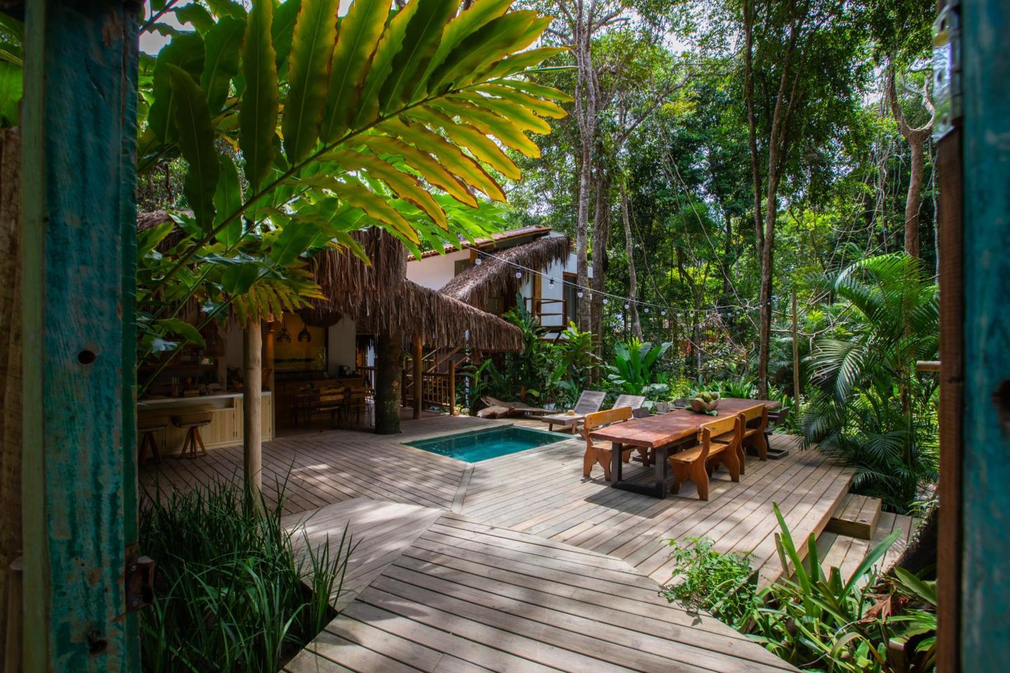 Bangalô em Itapororoca Trancoso Exterior foto